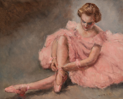 Image for Lot Pál Fried - Pink Ballerina