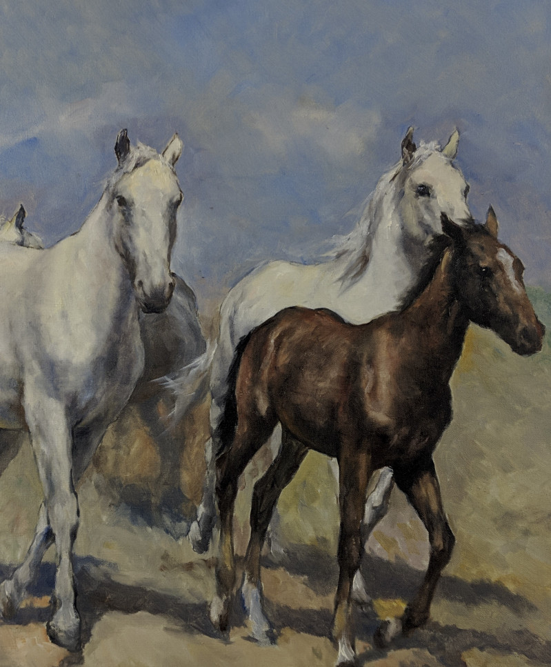 Pál Fried - Four Horses