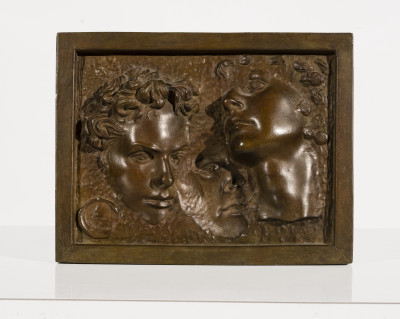 Image for Lot Richard McDermott Miller - Three Faces in Relief