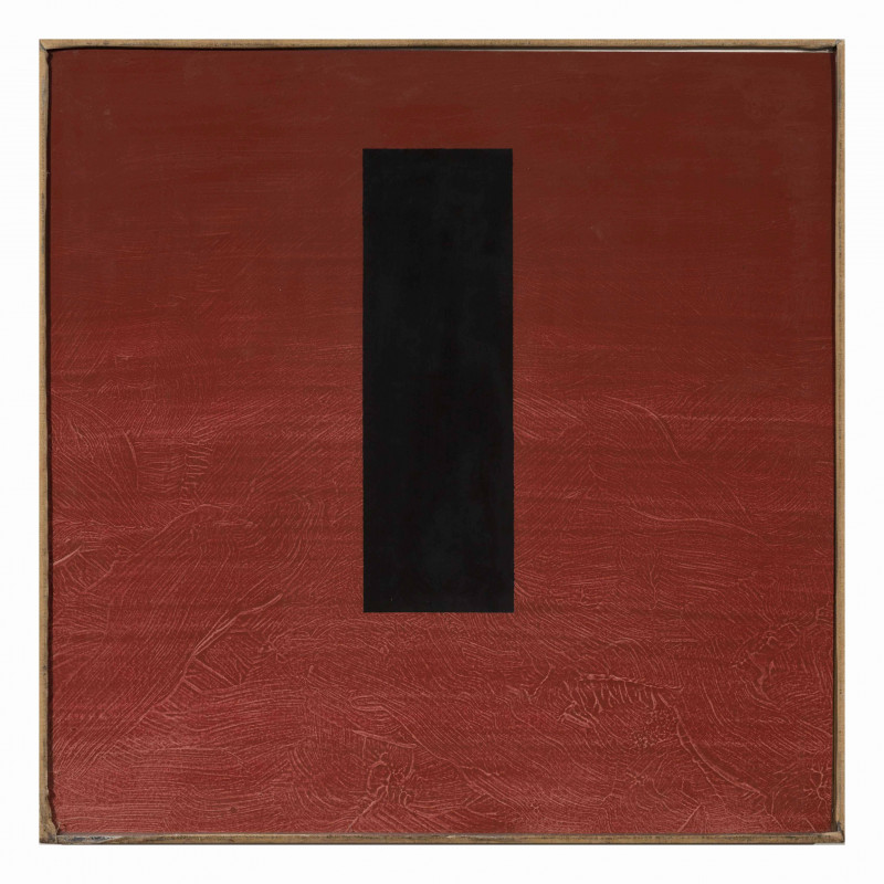 Henry Pearson - Untitled (Composition with red and black)