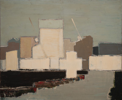 Benoît Gilsoul - Untitled (Abstract cityscape I)