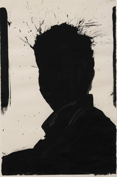 Image for Lot Richard Hambleton - Untitled (Shadowman Head)