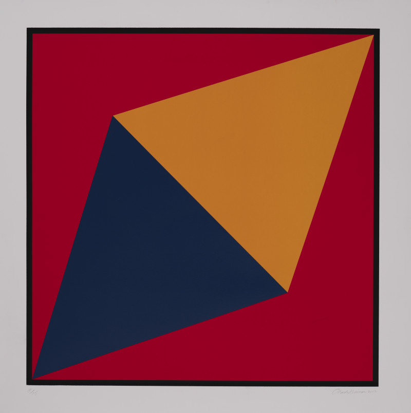 Charles Hinman - Orange Triangle