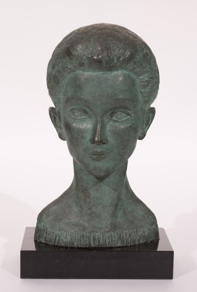 Image for Lot Natalie A. Forgash - Bust of a woman