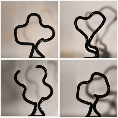 Philippe Chauveau - Four studies of a kinetic sculpture