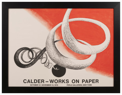 Alexander Calder - Works on Paper Exhibition Poster
