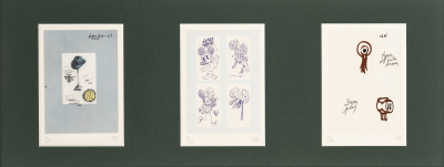 Image for Lot Claes Oldenburg - Notes in Hand Portfolio: 3 Plates
