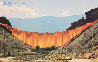 Christo and Jeanne-Claude - Valley Curtain