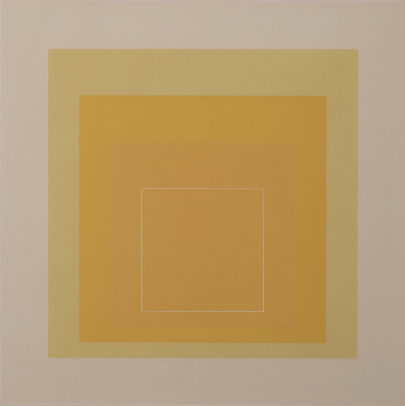 Josef Albers - White Line Square I
