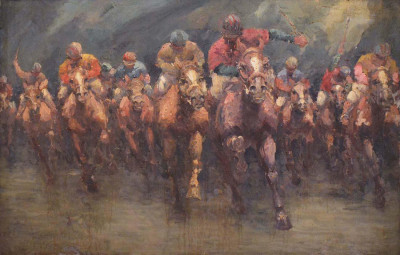 Image for Lot Vladimir Lazarev - Horse Race