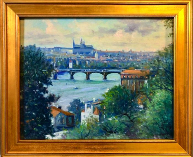 Richard Rosenblatt - A View of Prague, Czech Republic