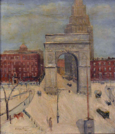 Image for Lot Arthur Sidney H. Jones - Washington Square Arch