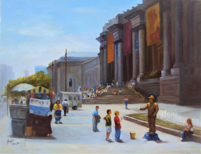 Image for Lot Angela Stratton - Outside the Met