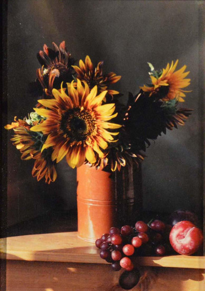 Bo Kass - Sunflowers and Fruit