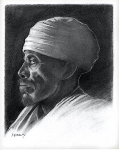 Image for Lot David Reuss - Ethiopian Priest