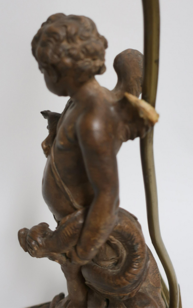 After Augustin Pajou, Terracotta Putto