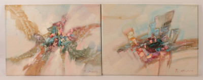 Image for Lot B. Chadwick, Abstracts with Color Cubes O/C
