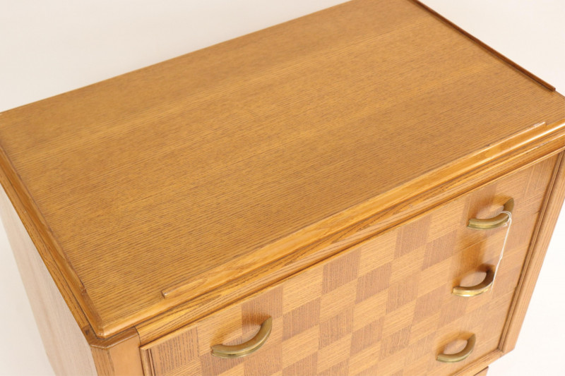 French Art Deco Parquetry Dressing Chest, 1925