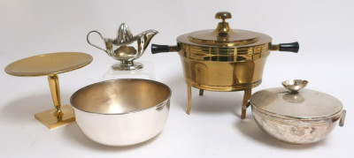 Image for Lot 5 Tommy Parzinger for Dorlyn Brass & Silver Items