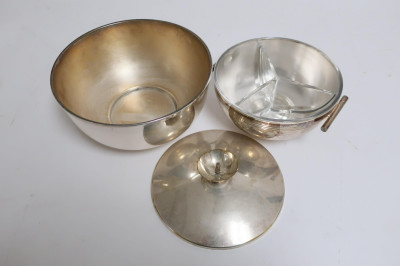 5 Tommy Parzinger for Dorlyn Brass & Silver Items