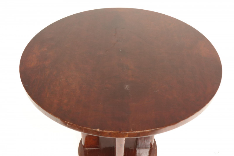 Art Deco Mahogany Side Table, circa 1930