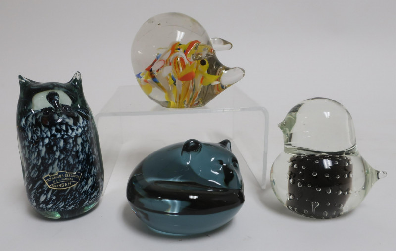 Group of Nature Themed Paperweights