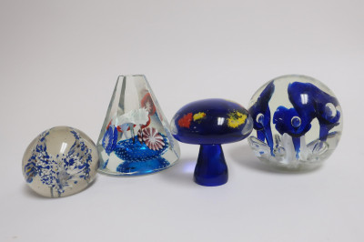Glass Paperweights: Millefiori and Similar Designs