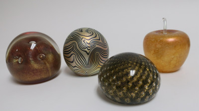 Glass Paperweights In Art Nouveau Styles, Addition