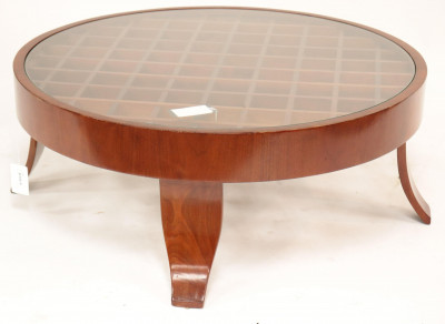 Image for Lot Art Deco Mahogany Coffee Table
