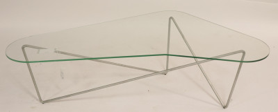 Image for Lot Mid Century Amorphic Metal Coffee Table