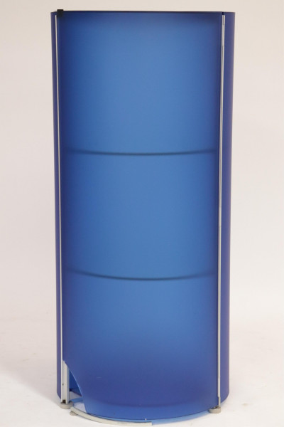 Image for Lot Room by Wellis Circular Blue Glass Cabinet