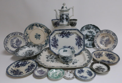 Image for Lot 22 Mulberry & Other English Ironstone Transferware
