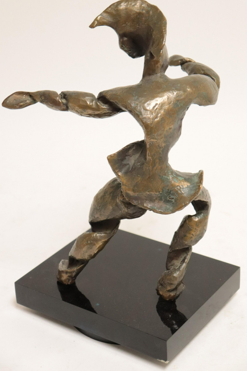 1980's Bronze Figure of a Dancer