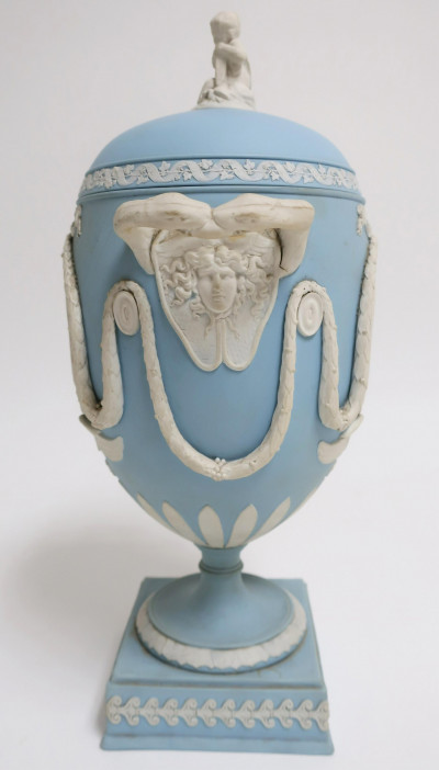 Wedgwood Tricolor Jasperware Zodiac Vase