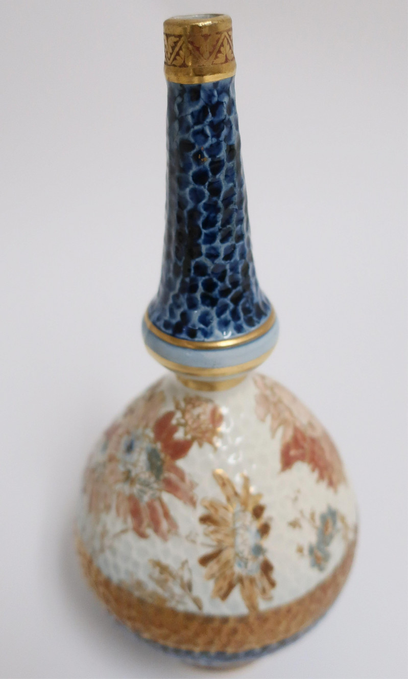 Pair Wedgwood Bottle Shape Vases