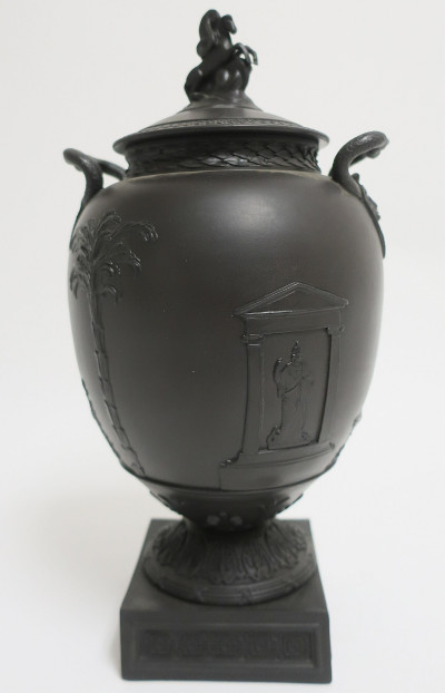 Wedgwood Black Basalt Homeric Vase