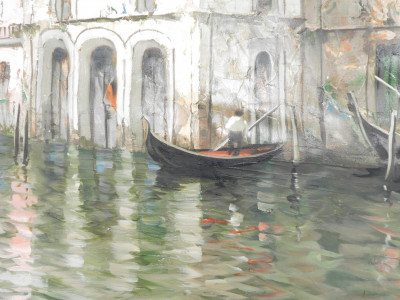 C. Pierre Latour - Gondolier In Venice