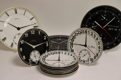 15 Ralph Lauren Pocketwatch Series Porcelain Plate