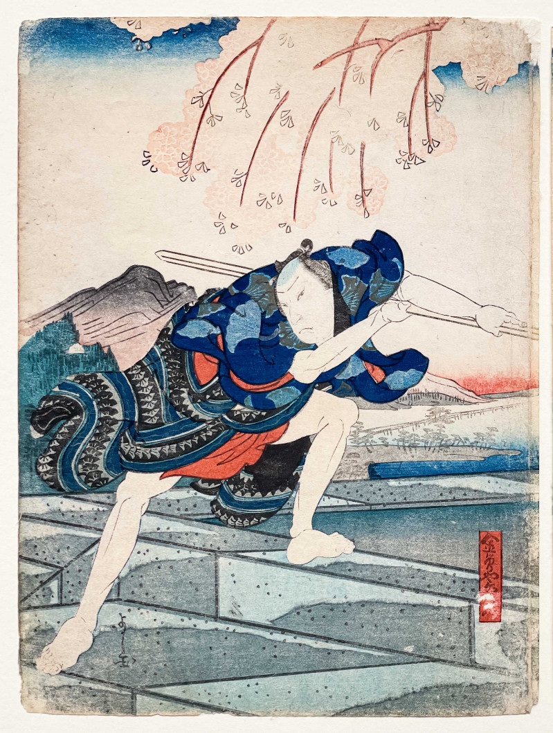 Yoshikuni - Samurai Triptych