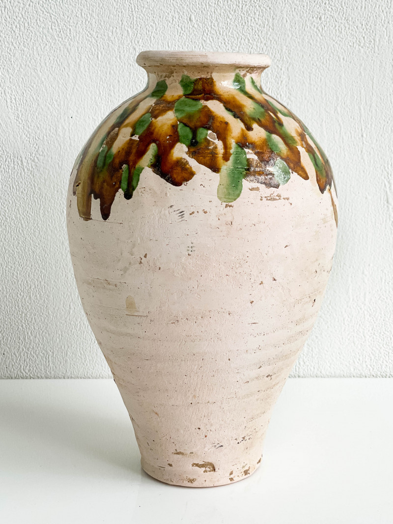 Chinese Tang Style Sancai-Glazed Ceramic Vessel