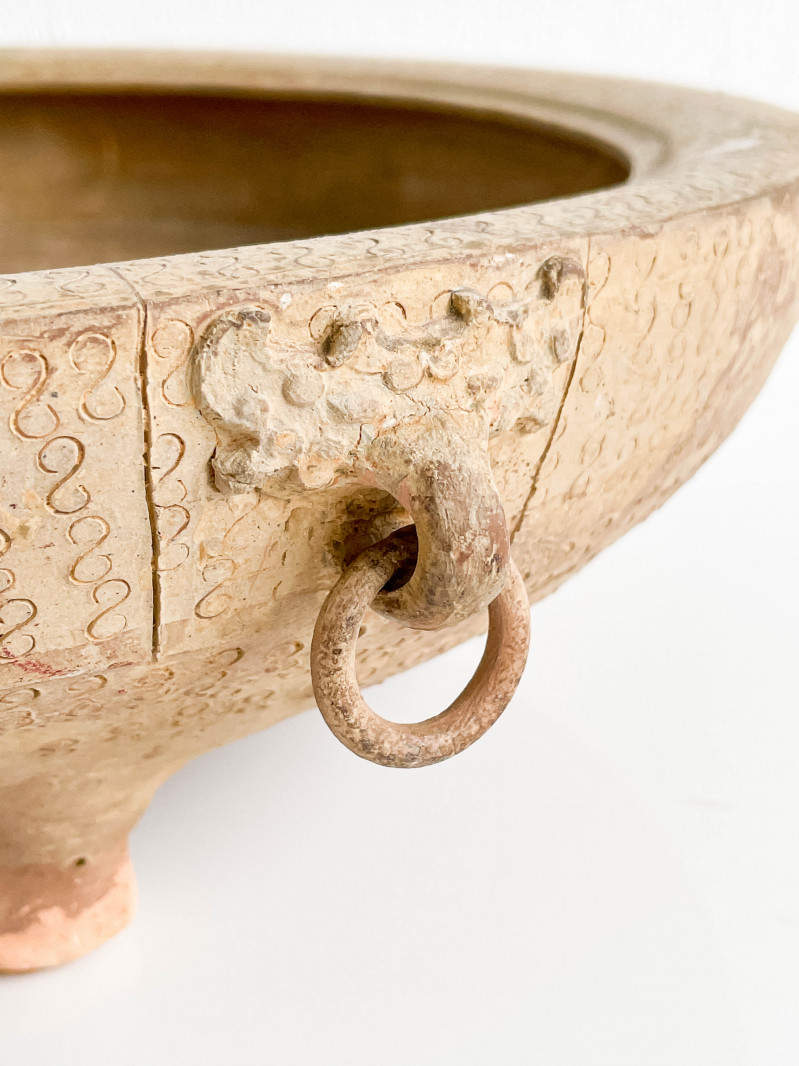 Chinese Archaic Style Tripod Pottery Censer