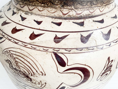 Chinese Large Cizhou Style Ceramic Vessel