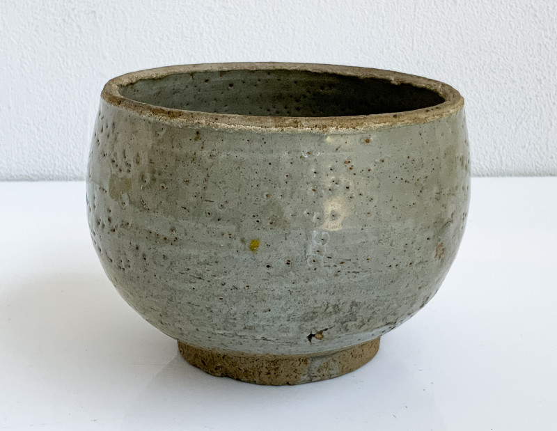 Japanese Glazed Ceramic Tea Bowl
