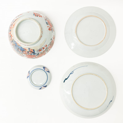 Chinese Imari Export Porcelain Dishes