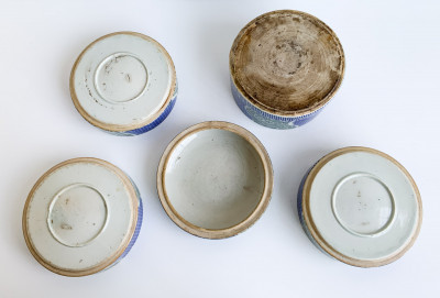 Japanese Ceramic Covered Food Container, Jūbako