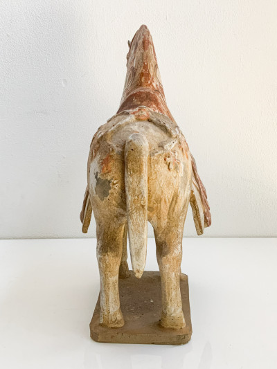 Chinese Pottery Caparisoned Horse