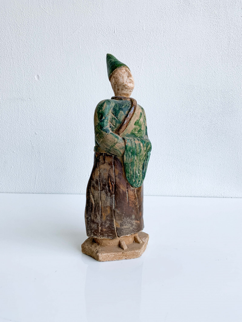 6 Chinese Glazed Pottery Figures of Musicians