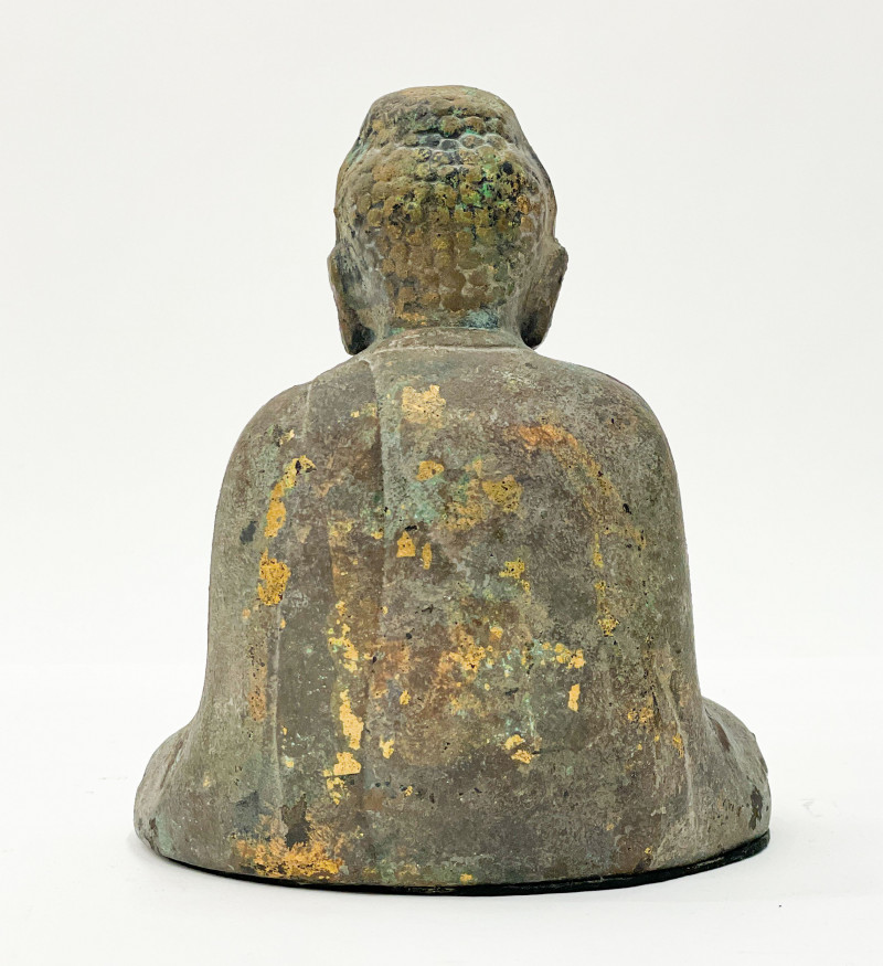 Japanese Seated Figure of Amida Buddha