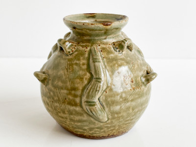 Chinese Yueyao Style Bixie Form Ceramic Vessel