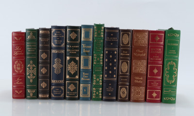 Image for Lot Franklin Press 12 Leather volumes 19th/20thC.Lit.